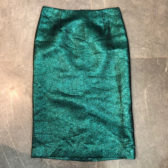 Tibi metallic pencil skirt - Picture 2 of 4
